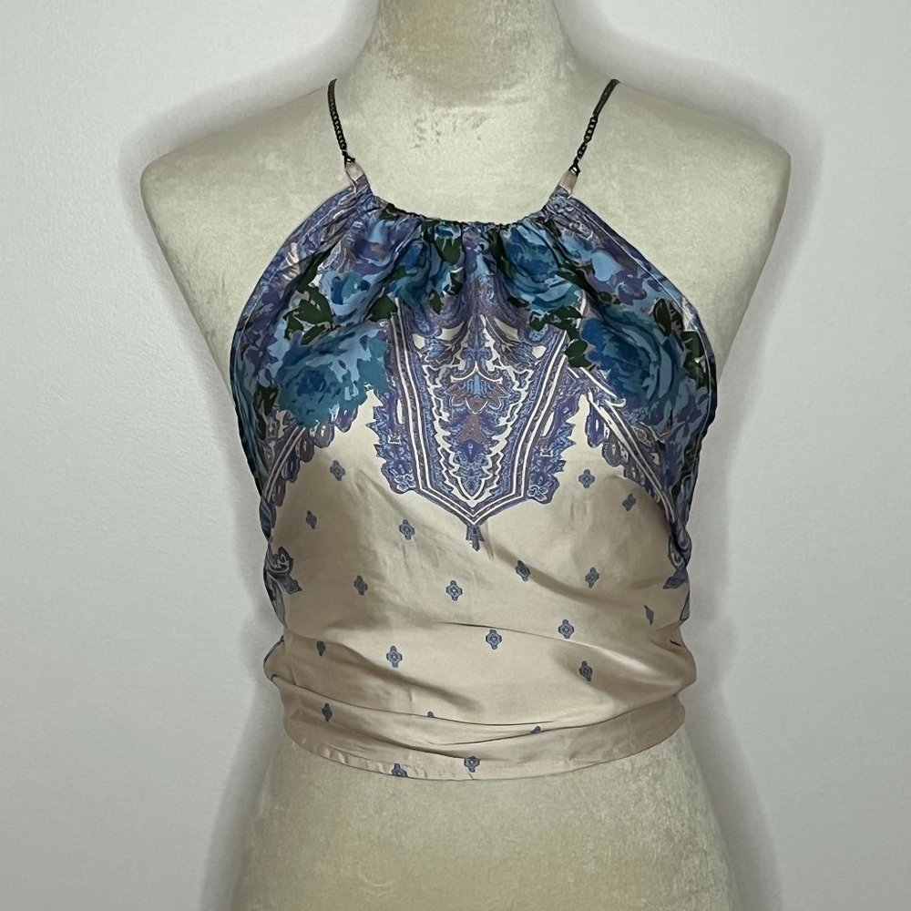 Free People Silk Halter
